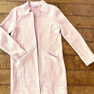 Soft pink light coat